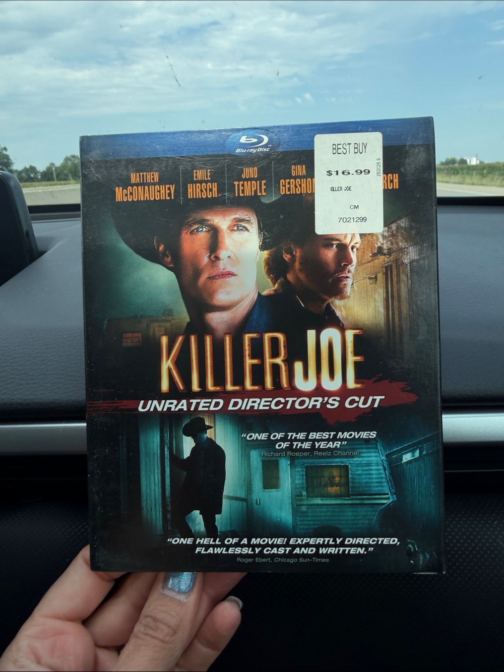 Killer Joe (Blu-ray) Matthew McConaughey Emile Hirsch Juno Temple Gina Gershon
